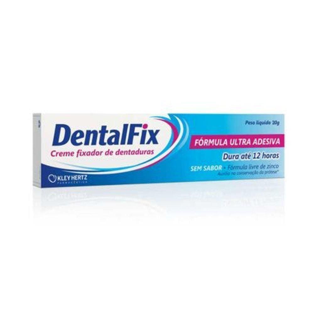 Fixador Dentalfix - Creme - Sem Sabor - 20G