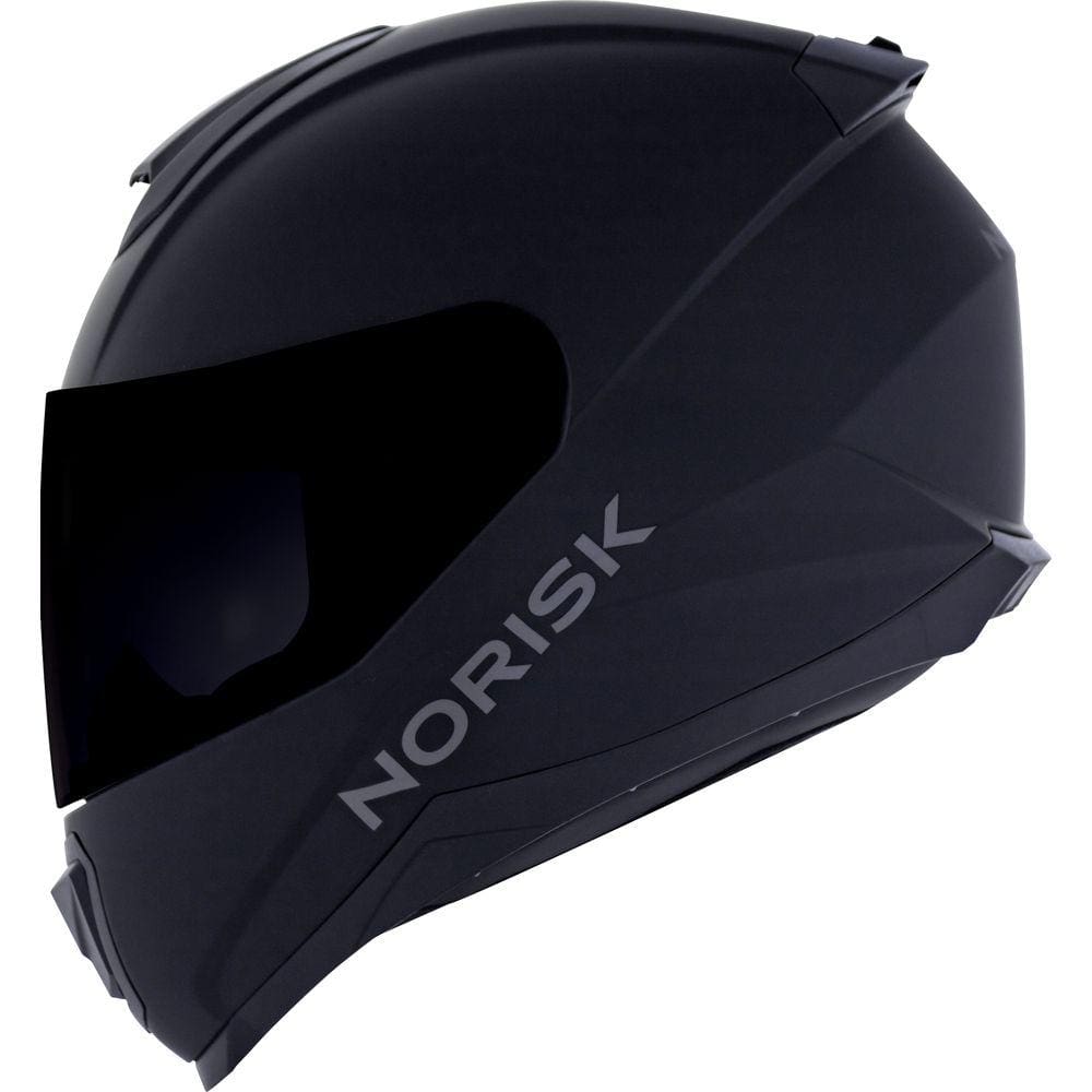 Capacete Norisk Razor Monocolor Preto Fosco