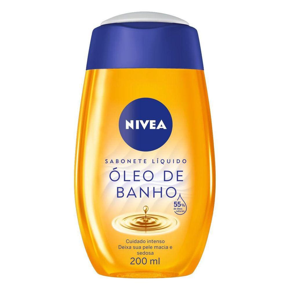 Sabonete Líquido Nivea Óleo De Banho 200Ml