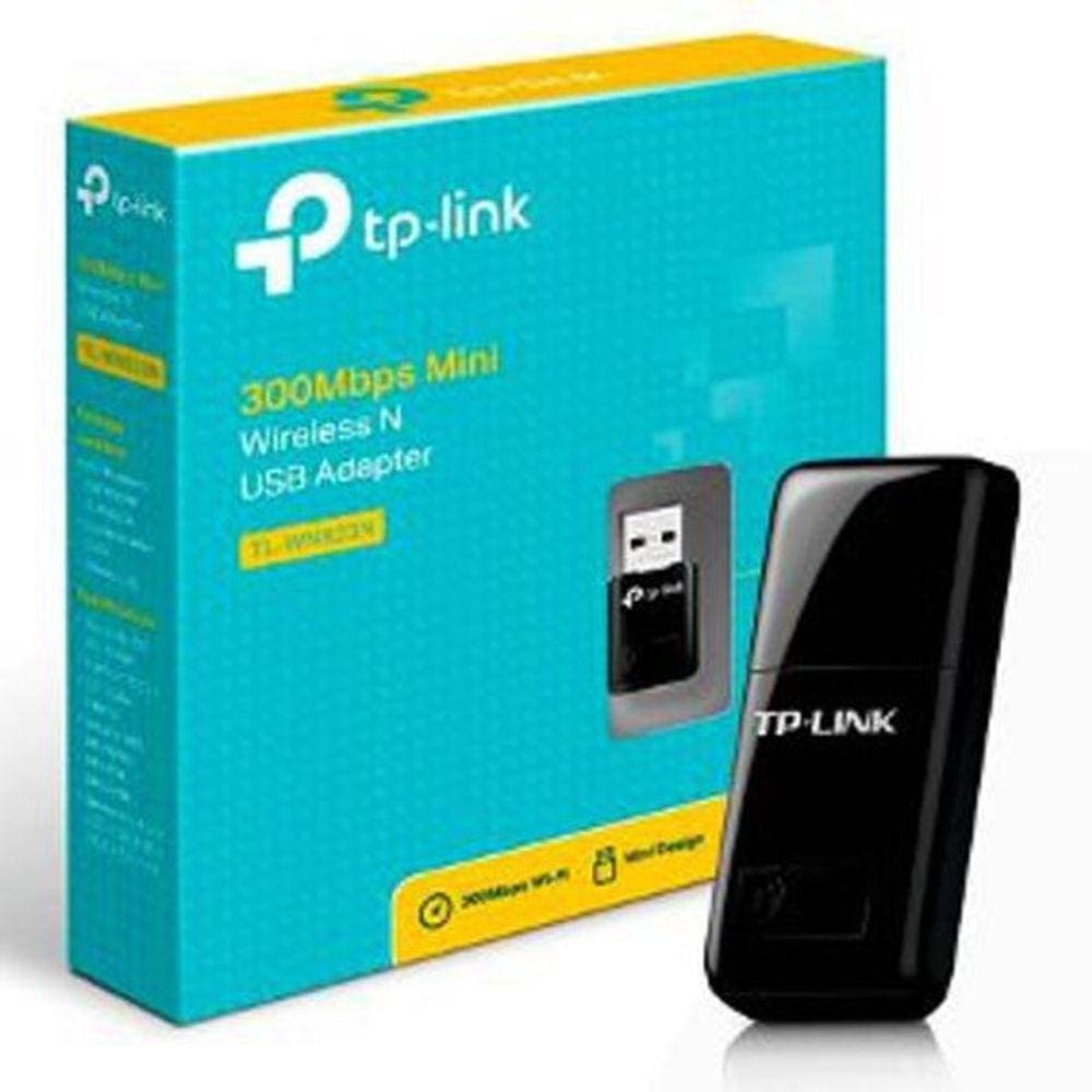 Adaptador Wifi Tp-Link 300Mbps 823N
