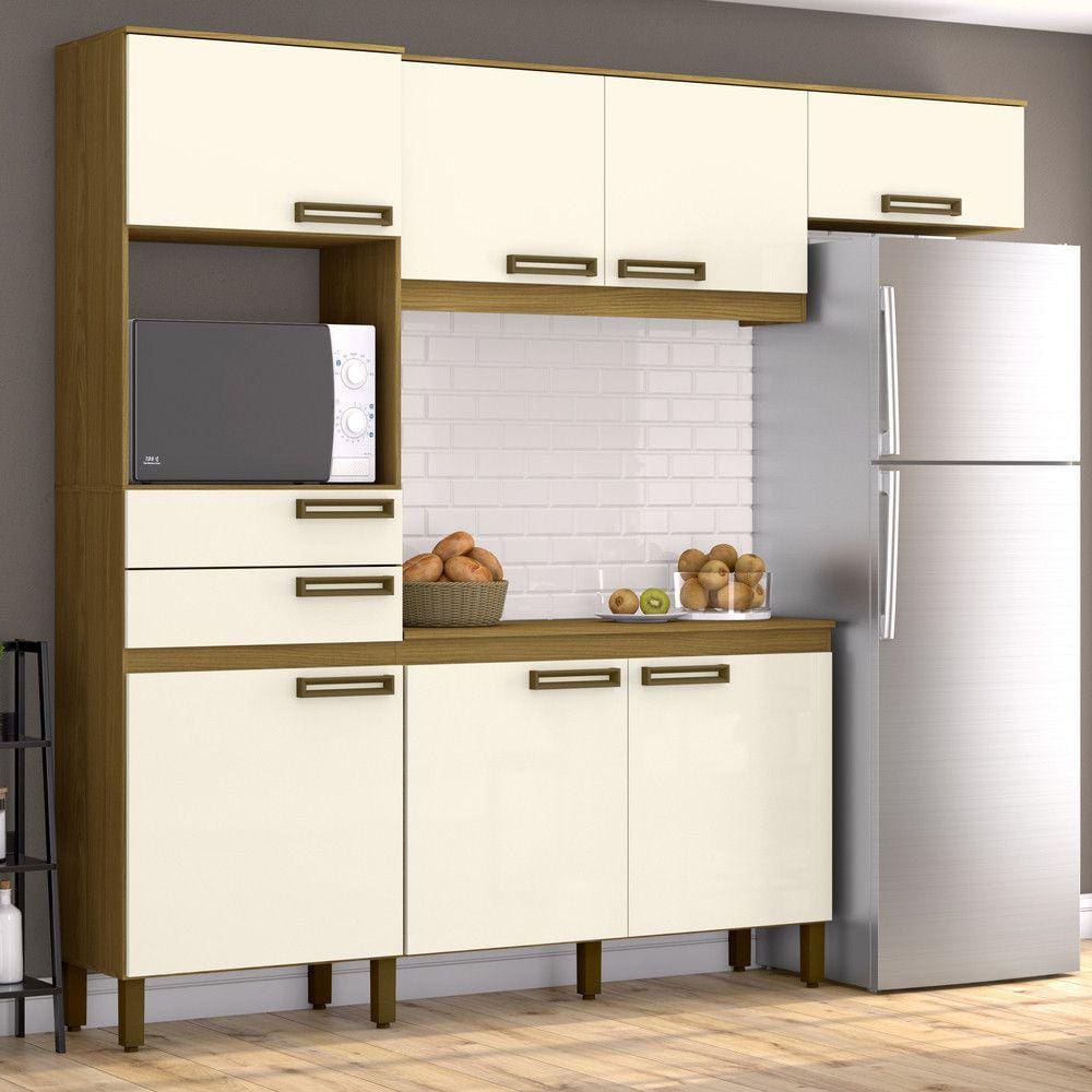 Cozinha Compacta 07 Portas 02 Gavetas Star Briz