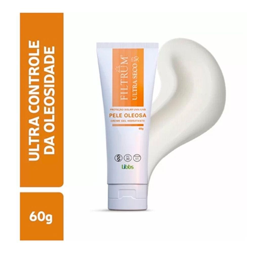 Protetor Solar Facial Filtrum Ultra Seco Fps 30 Com 60G