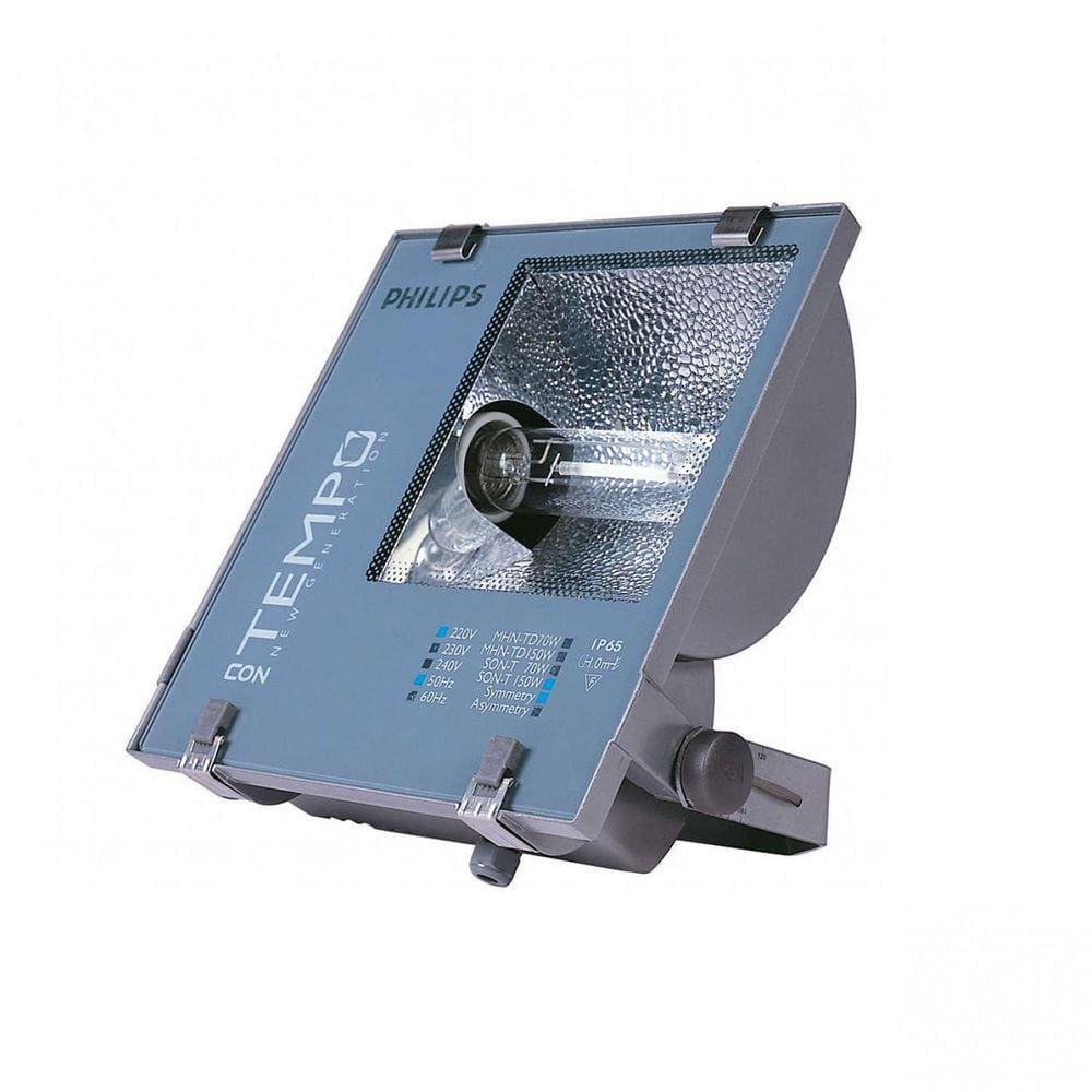 Refletor Philips Contempo Simétrico Hqi 400W Luz Branca