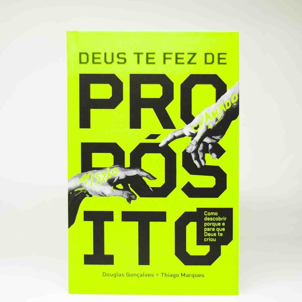 Livro Deus te fez de Proposito