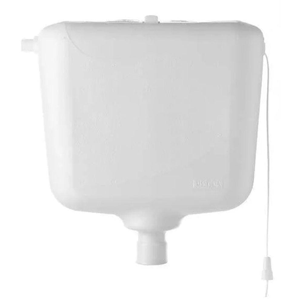 Caixa De Descarga Controlada Astra  Branca 9 Litros 95003