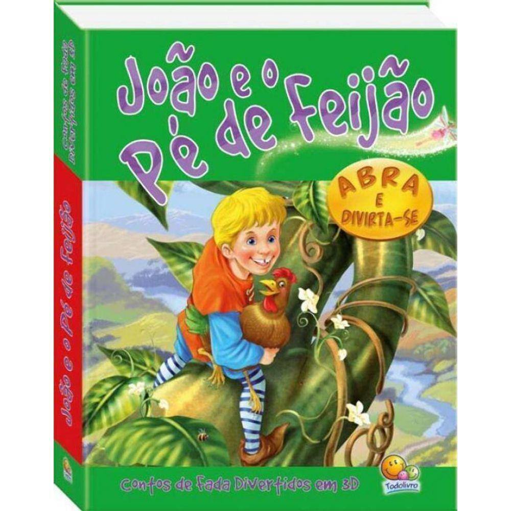 Contos De Fada Divertidos Em 3D: Joao e o Pe De Fe