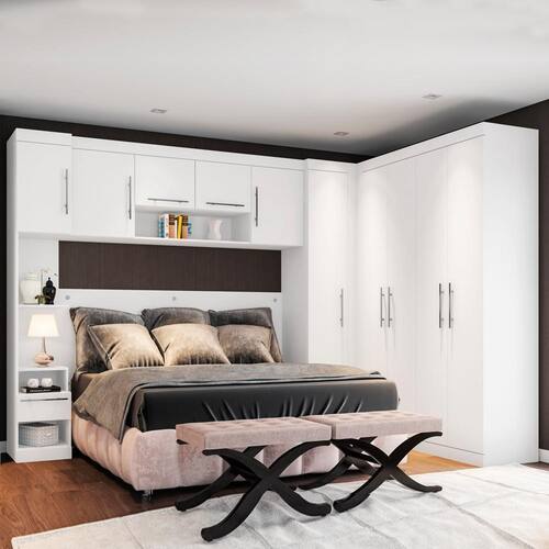 Guarda Roupas Queen Modulado Com 10 Portas Star Branco é boa?