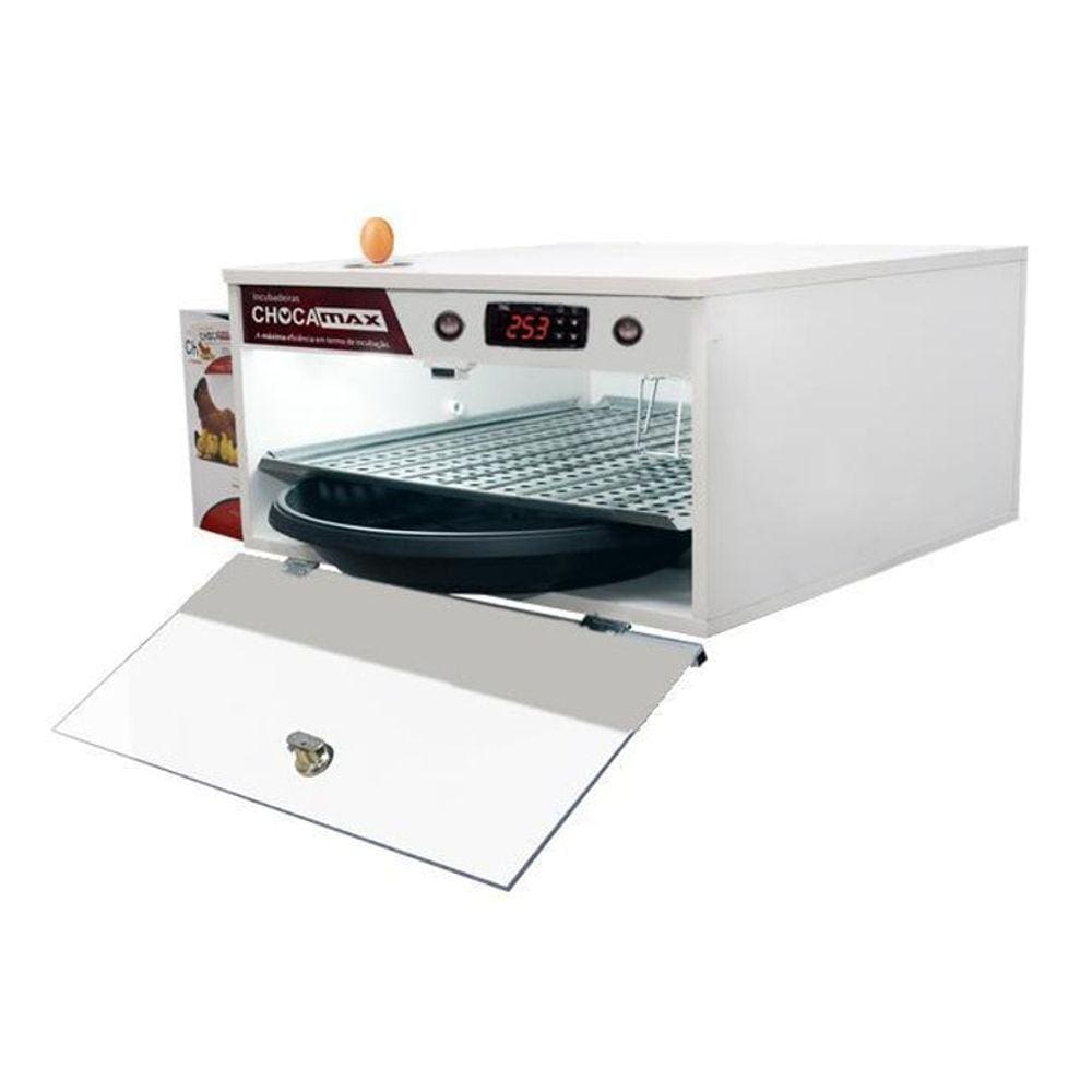 Chocadeira Ovoscópio 60 A 70 Ovos Galinha Automática Digital