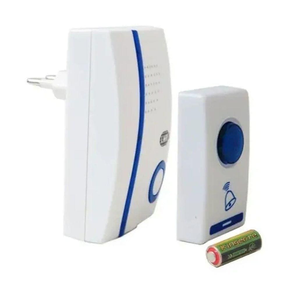 Campainha Sem Fio Wireless Residencial Atomo