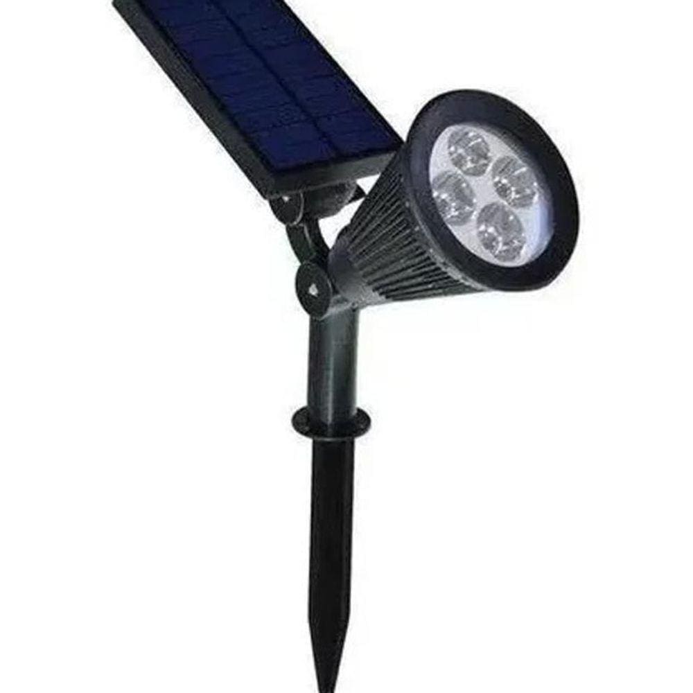Luminaria De Led Solar Espeto Jardim