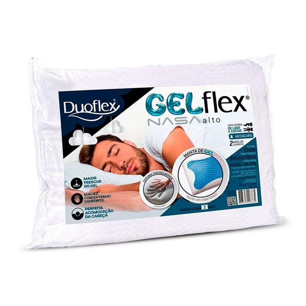 Travesseiro Duoflex NasaLatéx NL1100 c/Capa 50x70