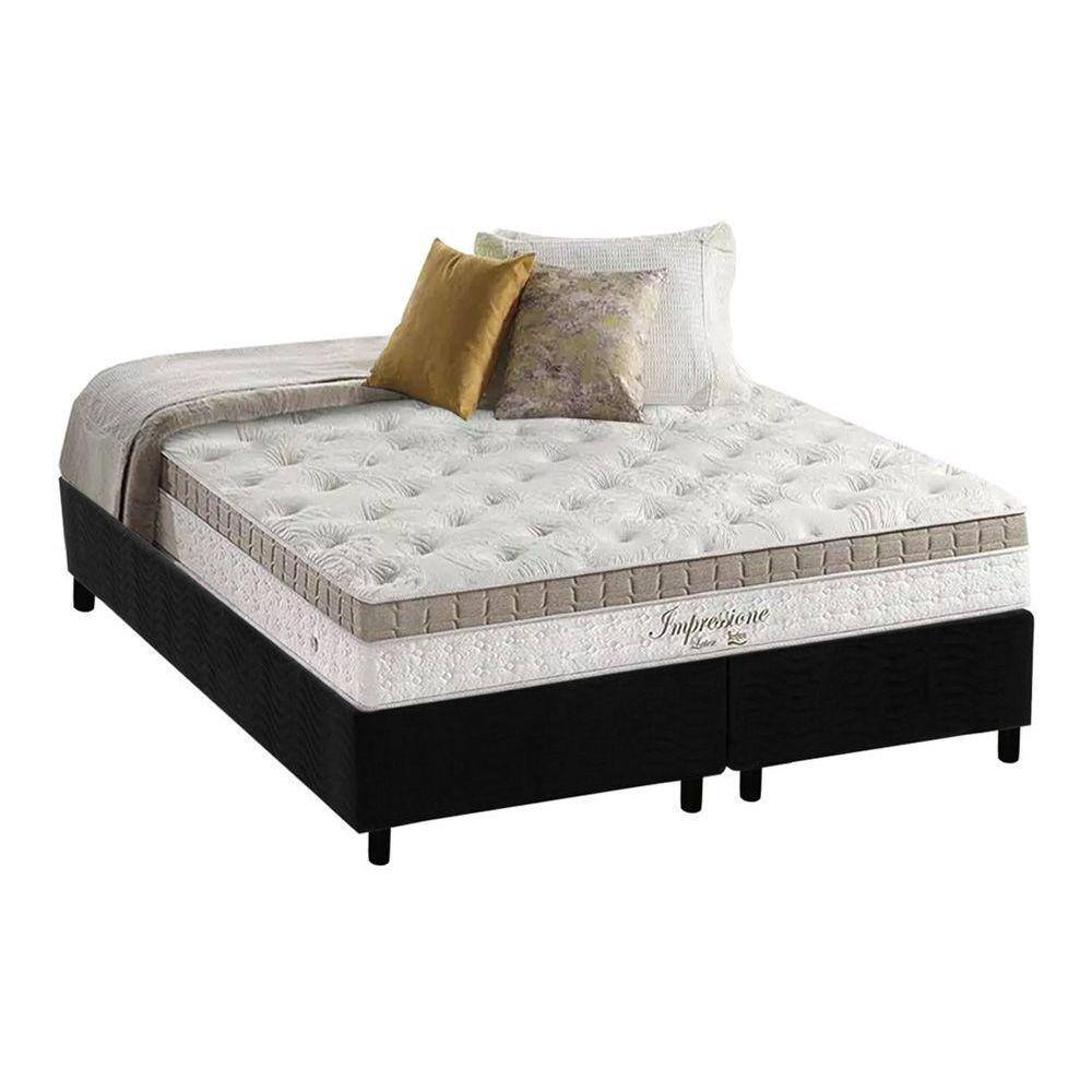 Colchão Anjos Pocket Impressione Látex+Box King 193 | Extra