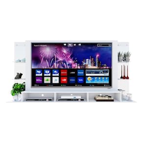 Painel com Espelho para TV até 65" Multimóveis Nairóbi Plus FG3149 Branco