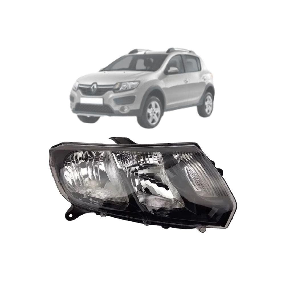 Farol Duplo  H1/H7 Sandero Stepway 2015 Lado Direito Arteb