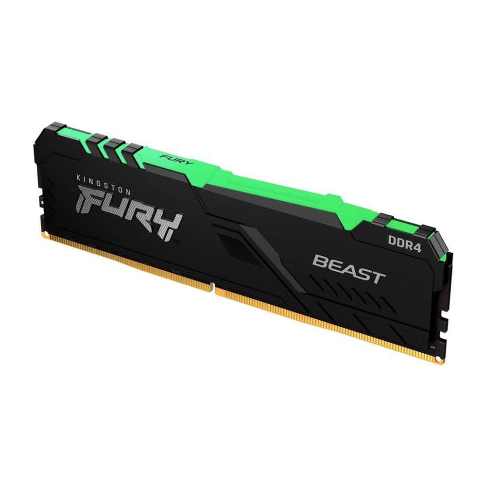 Memoria Kingston Fury Beast Rgb 16gb Ddr4 3000mhz Cl16