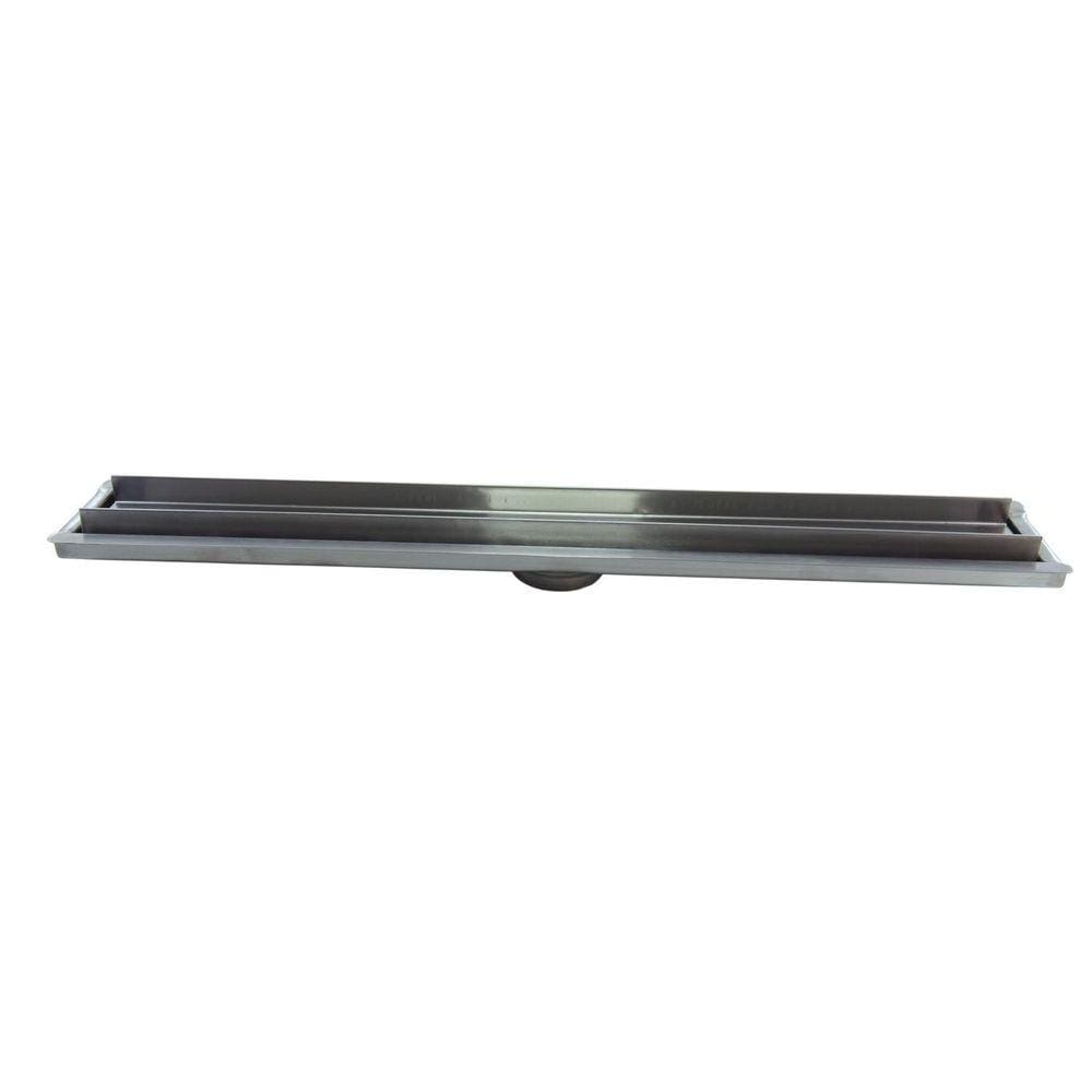 Ralo Linear Oculto 60 Cm X 6 Cm Saída Central