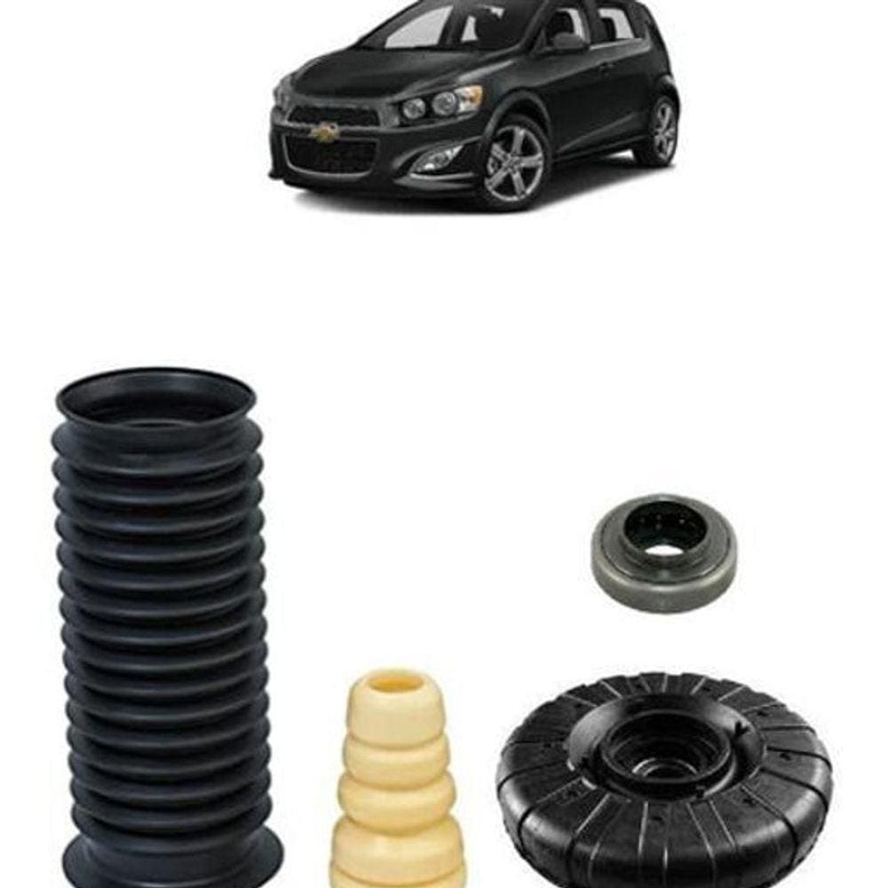 Kit Coxim Batente Dianteiro 01 Lado Chevrolet Sonic Todos