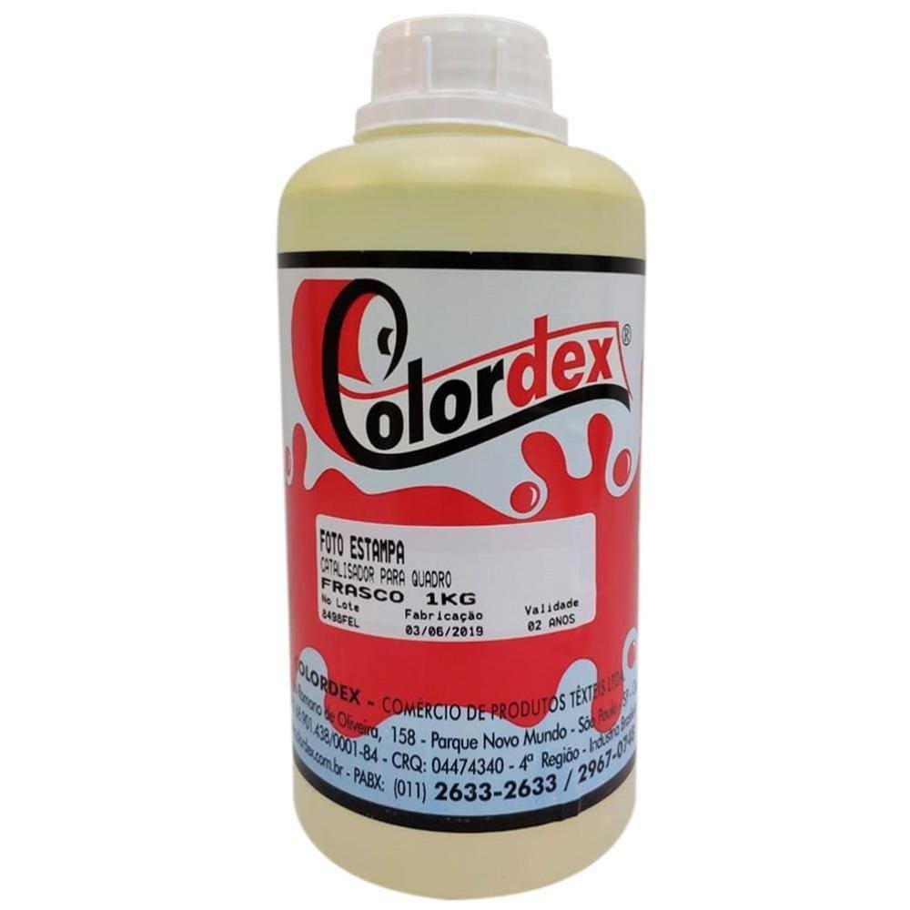 Catalisador de Emulsão para Telas de Serigrafia (Endurecedor de Emulsão) - Colordex - 1 Litro