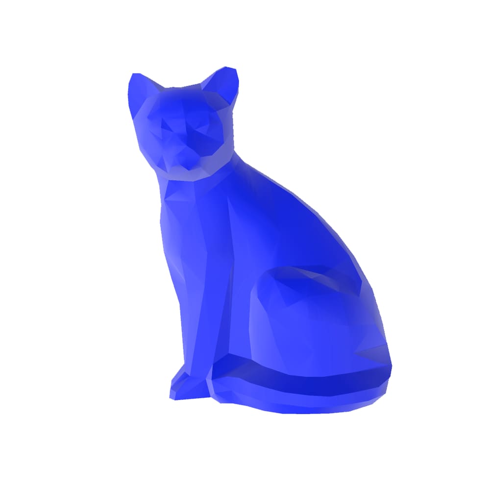 Gato Pelô Curto Geometrico Pet