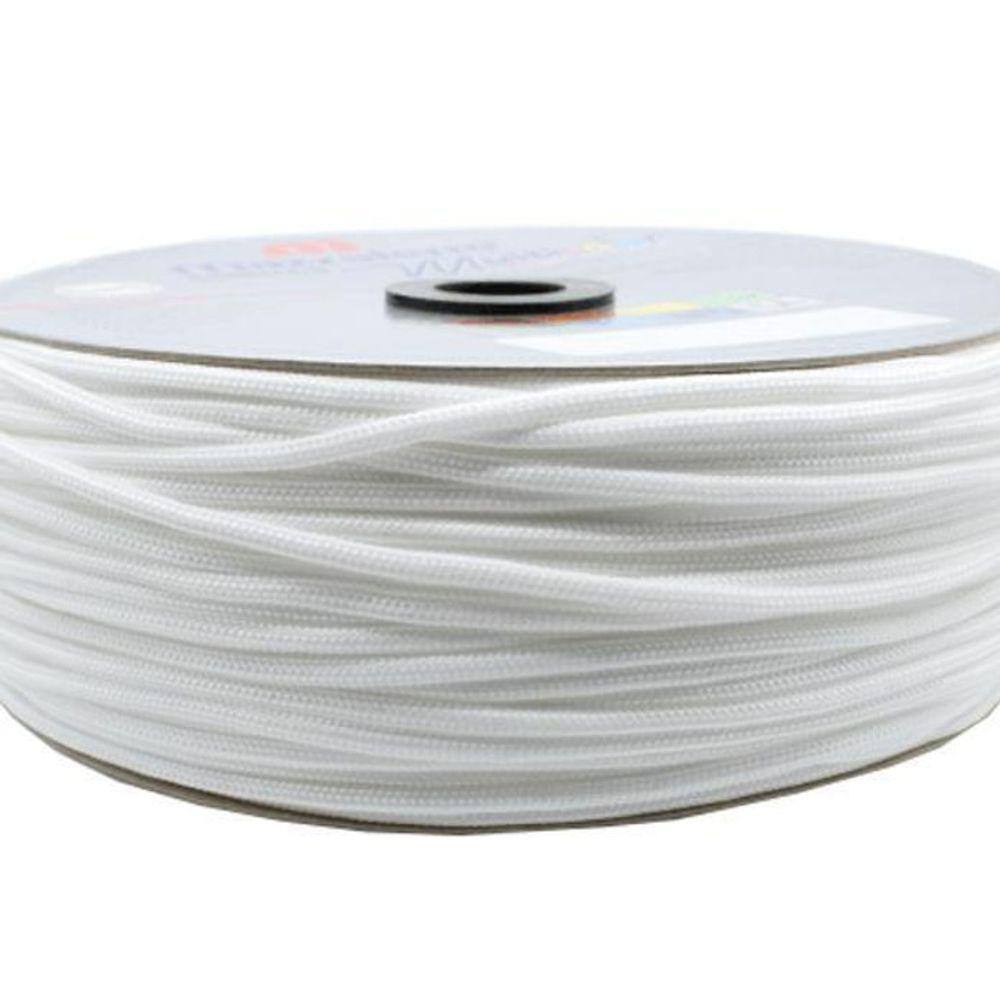 Corda Pp Branco Trançada 5Mm Pesca Camping Varal 10 Metros