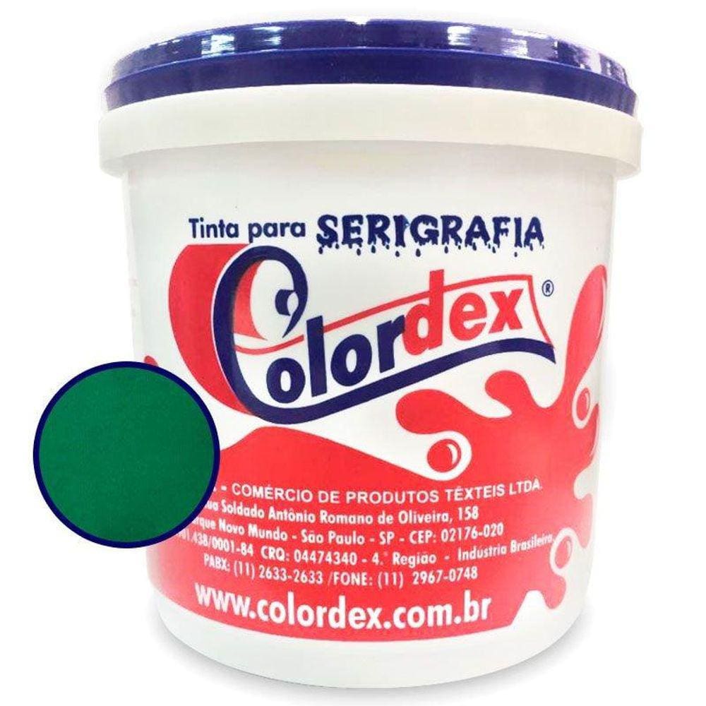 Tinta para Serigrafia Colordex Hidrocolor Mix Verde Bandeira (900ml)