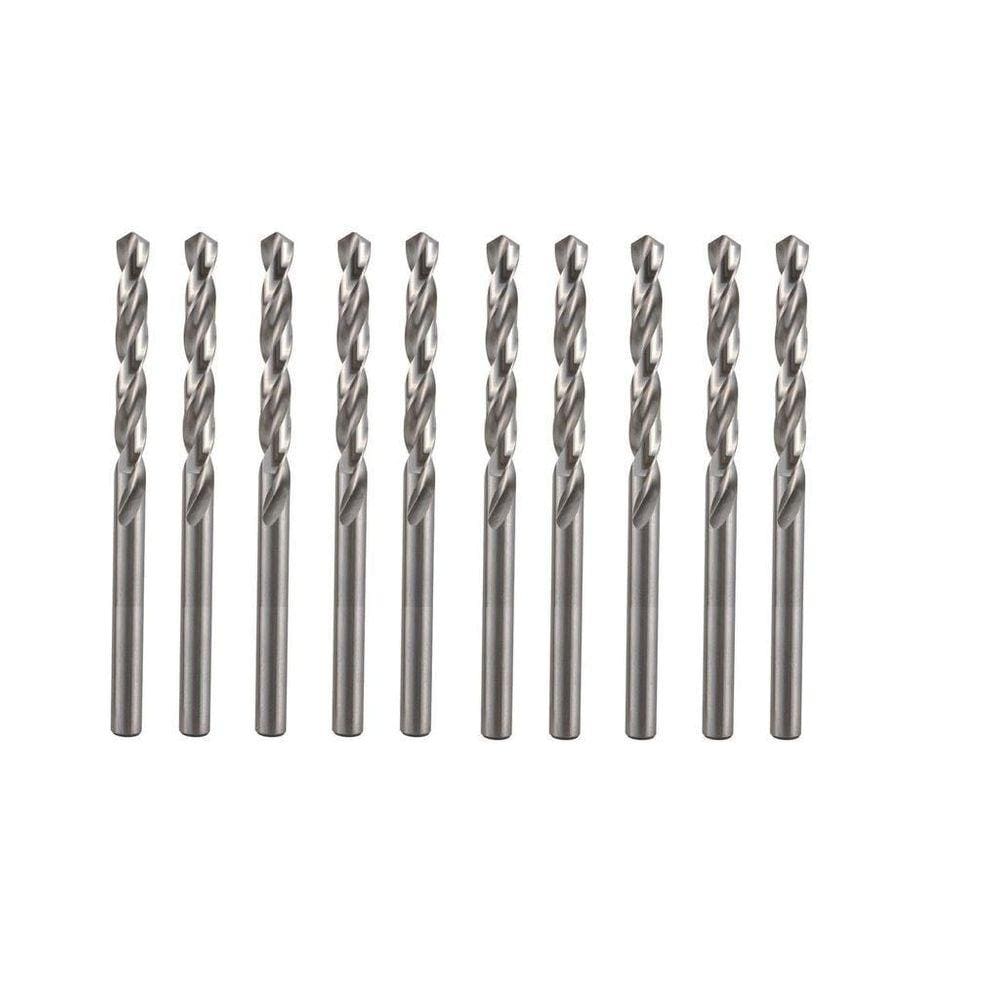 Kit 10 Brocas Aço Rápido Hss 1/16 1,59 Mm Para Metais Fertak