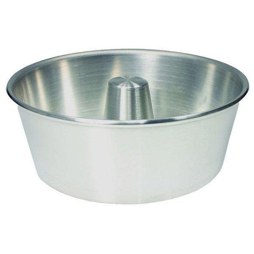 Forma De Bolo Grande Caseiro Com Furo Pudim Torta Doce