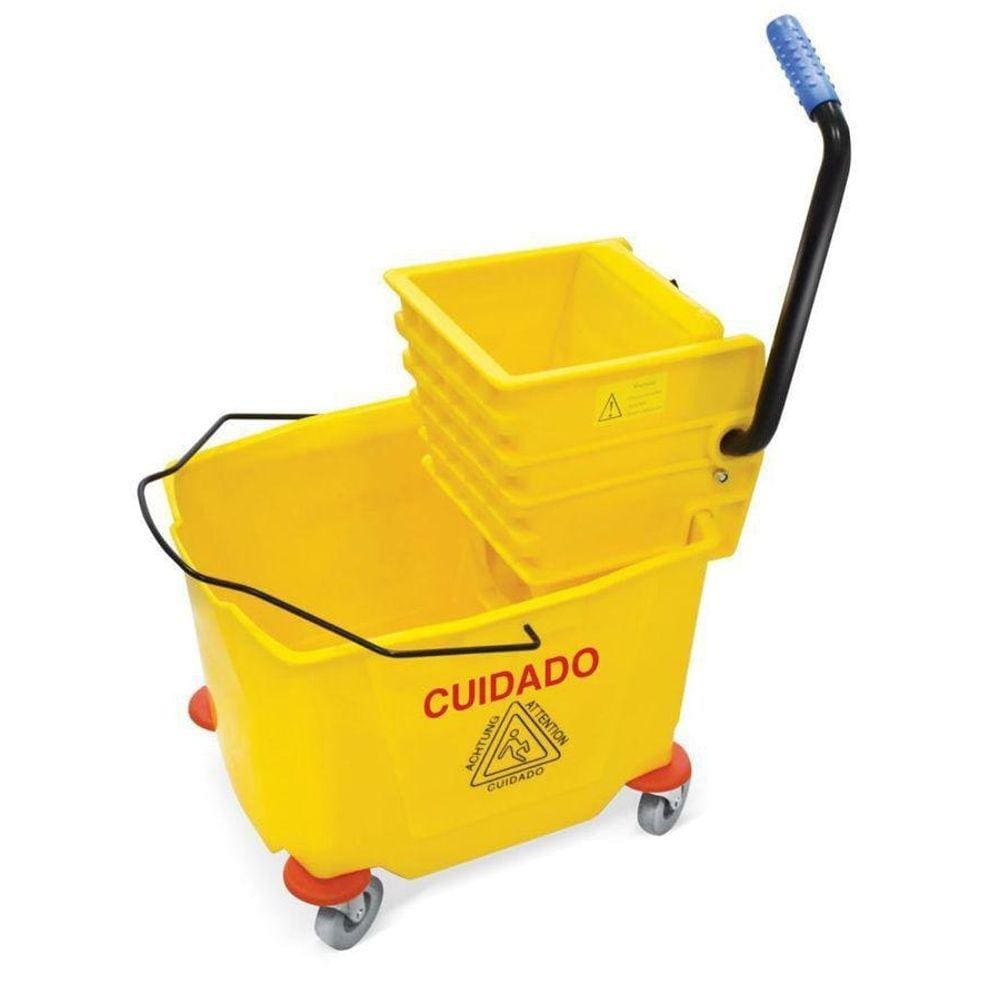 Balde Com Espremedor Carrinho Limpeza 36 Litros Arqplast