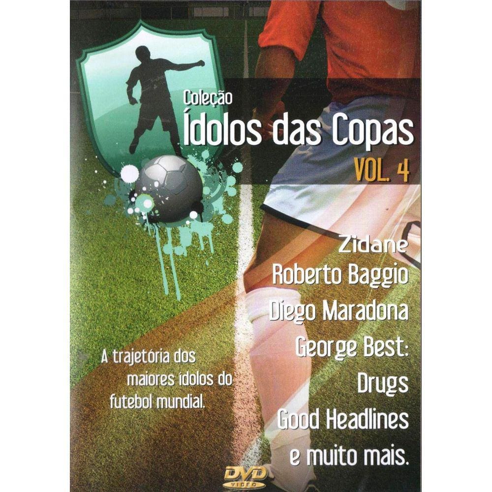 DvD Coleção: Ídolos Das Copas - Vol.4 DVD Total