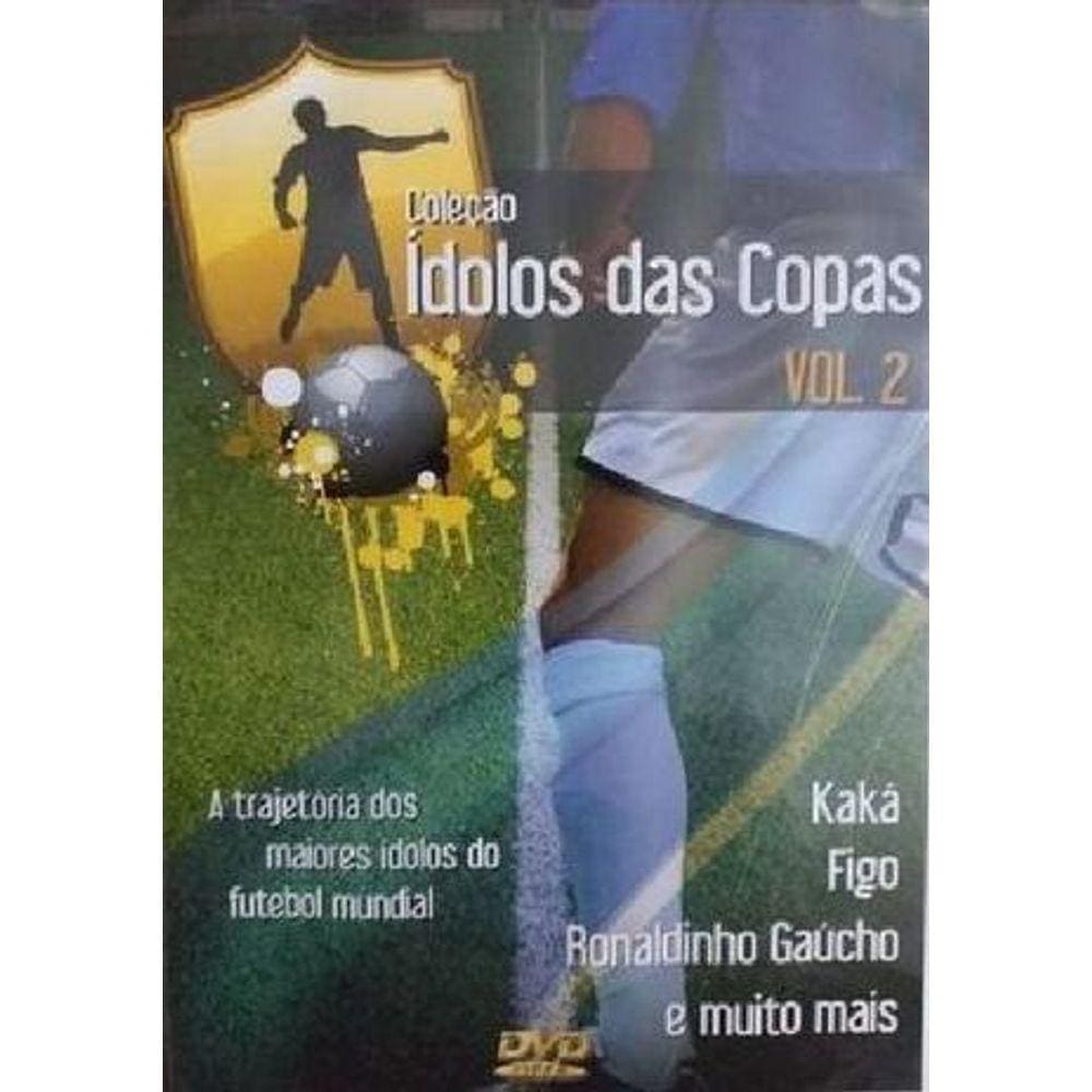 DvD Coleção: Ídolos Das Copas - Vol.2 DVD Total