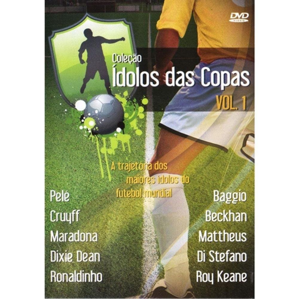 DvD Coleção: Ídolos Das Copas - Vol.1 DVD Total