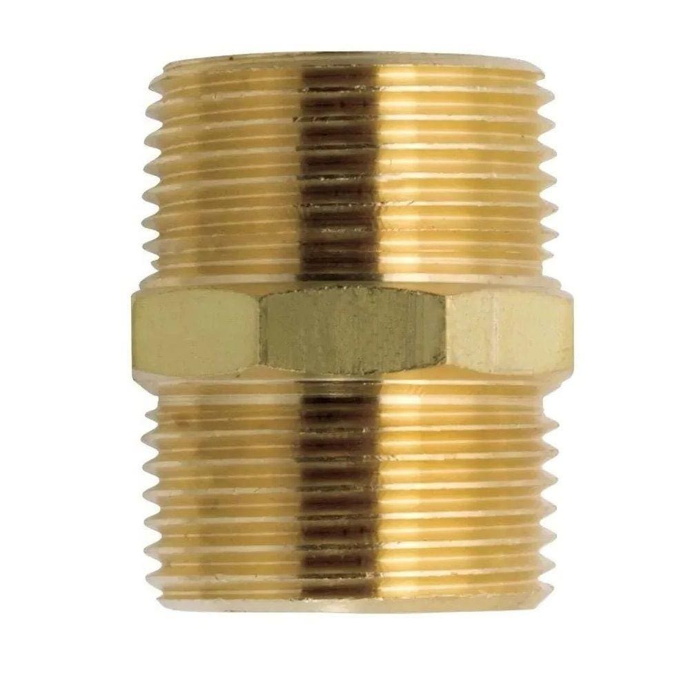 Nipel Metal Roscável 2 X 2 Náutico Barco
