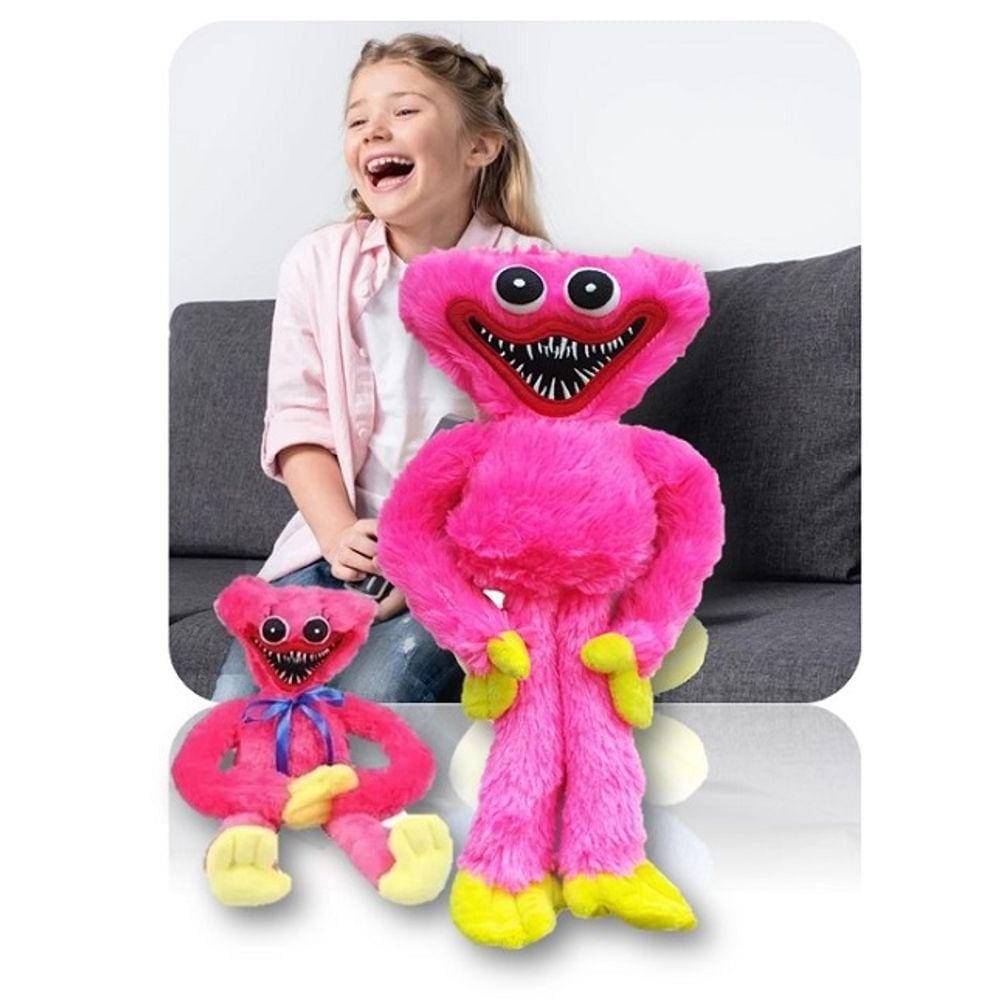 Poppy Playtime Jogo Brinquedos Boneco Pelúcia Huggy Wuggy Musical