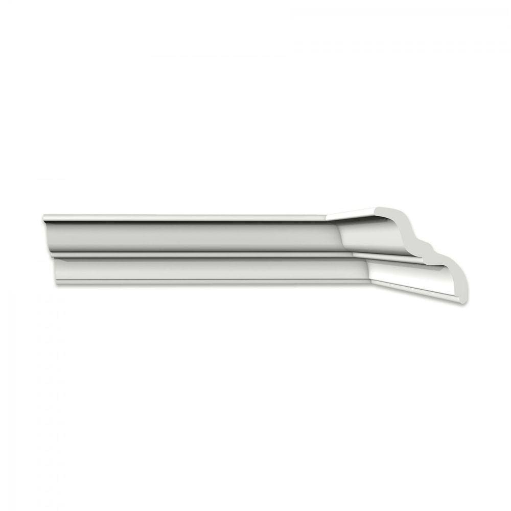 Roda Teto Perfil de Poliestireno MT HomEstar - caixa com 6 m - Branco