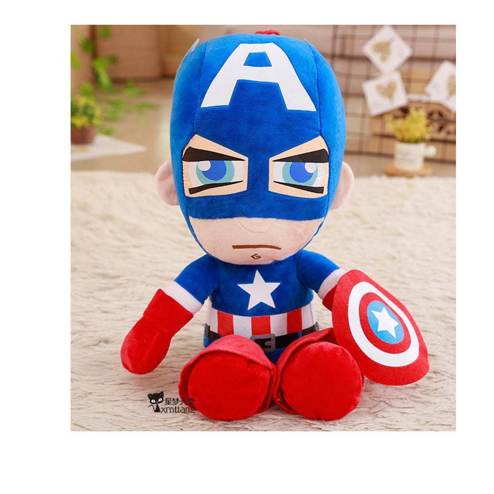 Boneco de Pelúcia CAPITÃO AMERICA