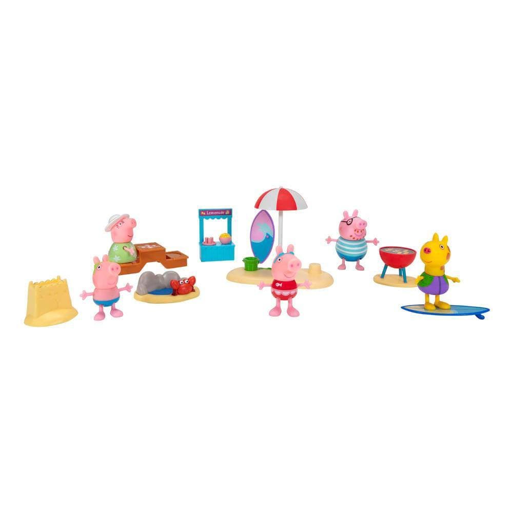 Playset com Mini Figuras - Casa da Peppa - Sala de Estar - Peppa Pig -  Sunny - superlegalbrinquedos