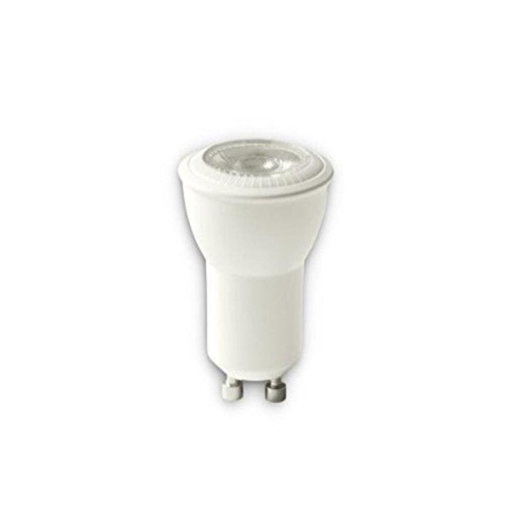 Kit 12 Lâmpada de Led Mini Dicróica 4W GU10 Branca Morna 3000K Bivolt Galaxy