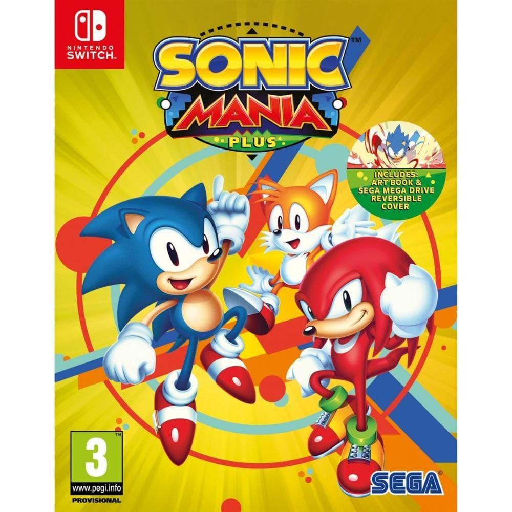 Sonic Mania Plus - Jogo PS4 Mídia Física