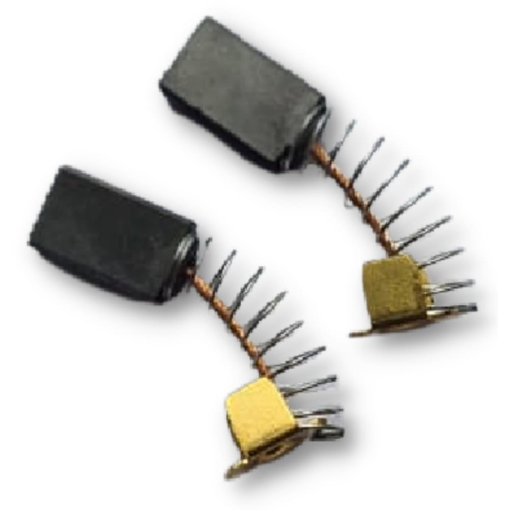 Par Carvao Para Lixadeira Nauber Lx800-Cs Linha 800