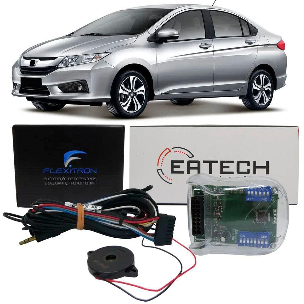 Interface Para Controle De Volante Via Cabo Honda City 2015 Em Diante