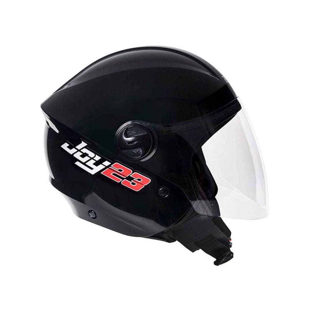 Capacete Para Moto Aberto Taurus Joy 23 Preto 60