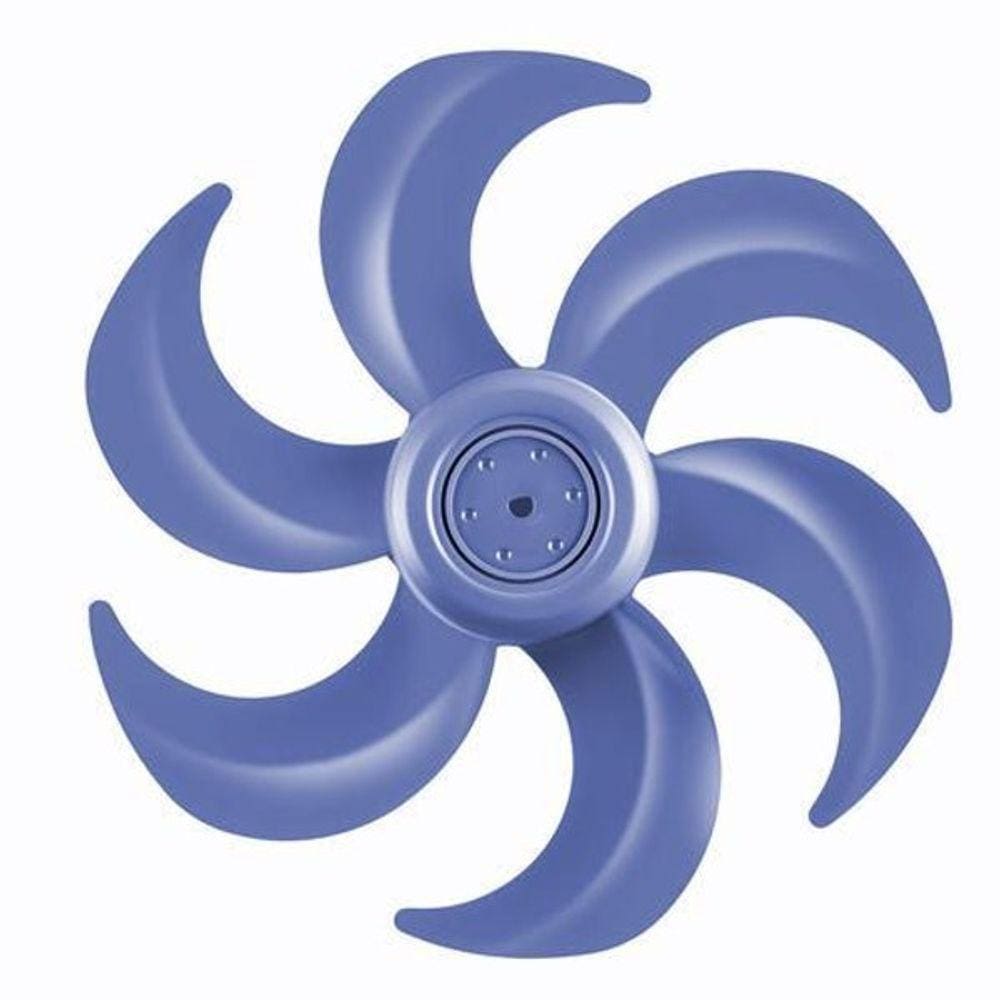 Hélice Do Ventilador De 30Cm 6 Pás Azul Mondial