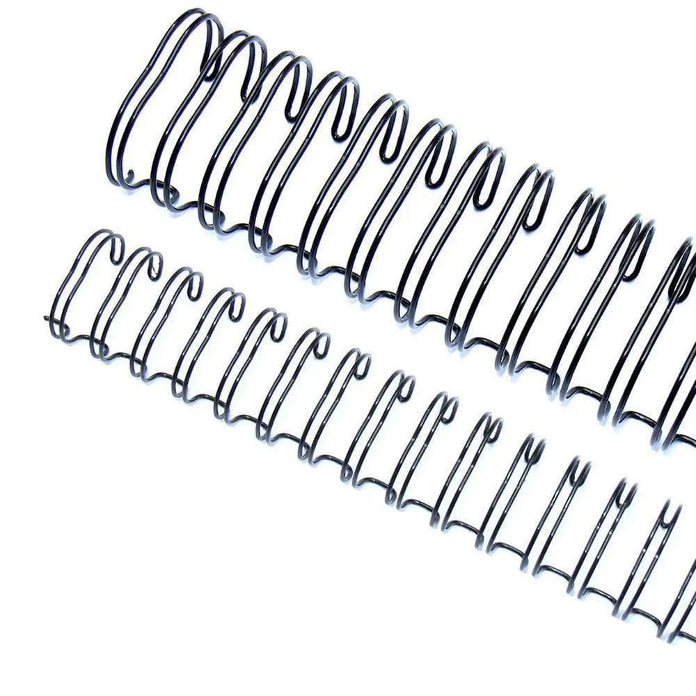 Caixa Espiral Garra Duplo Anel Wire-o 2x1 A4 5/8 120 Fls