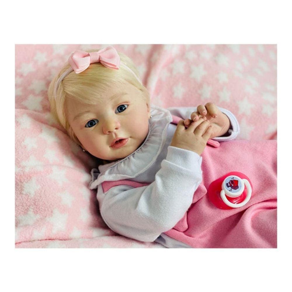 Bebe Reborn Kylin , Realista Loirinha Toma Banho Silicone
