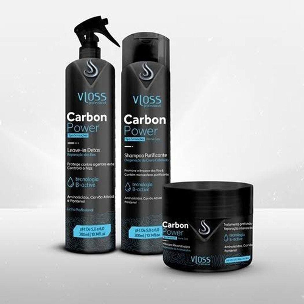 Kit Vloss  Carbon Power  3x 300ml