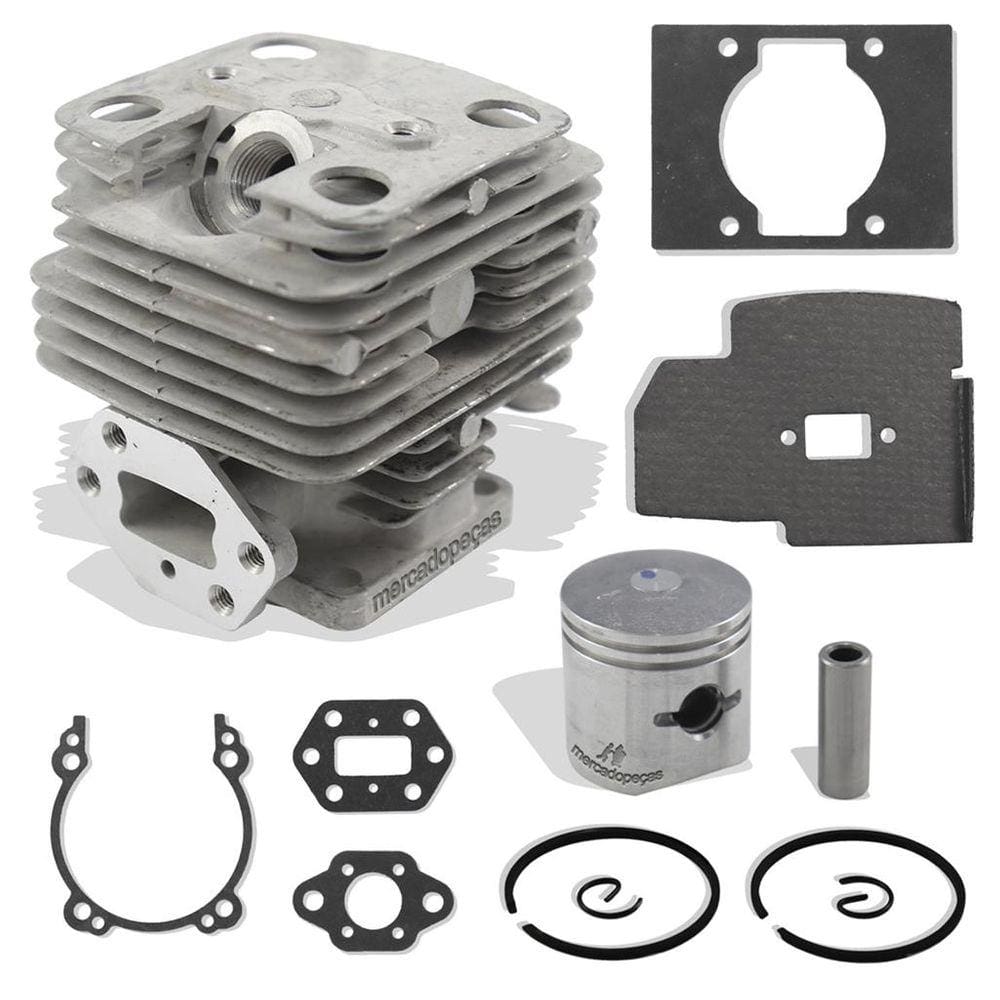 Cilindro Pistão Anéis Juntas Para Roçadeira Husqvarna 236r