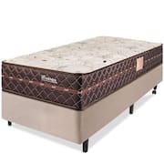 Cama Box Colchão Solteiro Ortopédico Firme Espuma D33 Antialérgico Certificado 88x188x58cm - BF Colchões