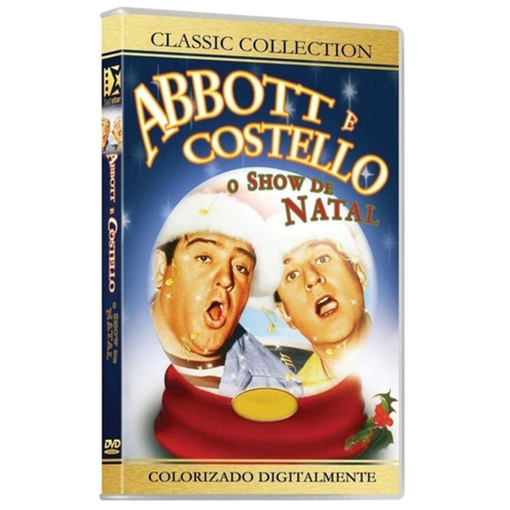 DVD Abbott e Costello O Show de Natal