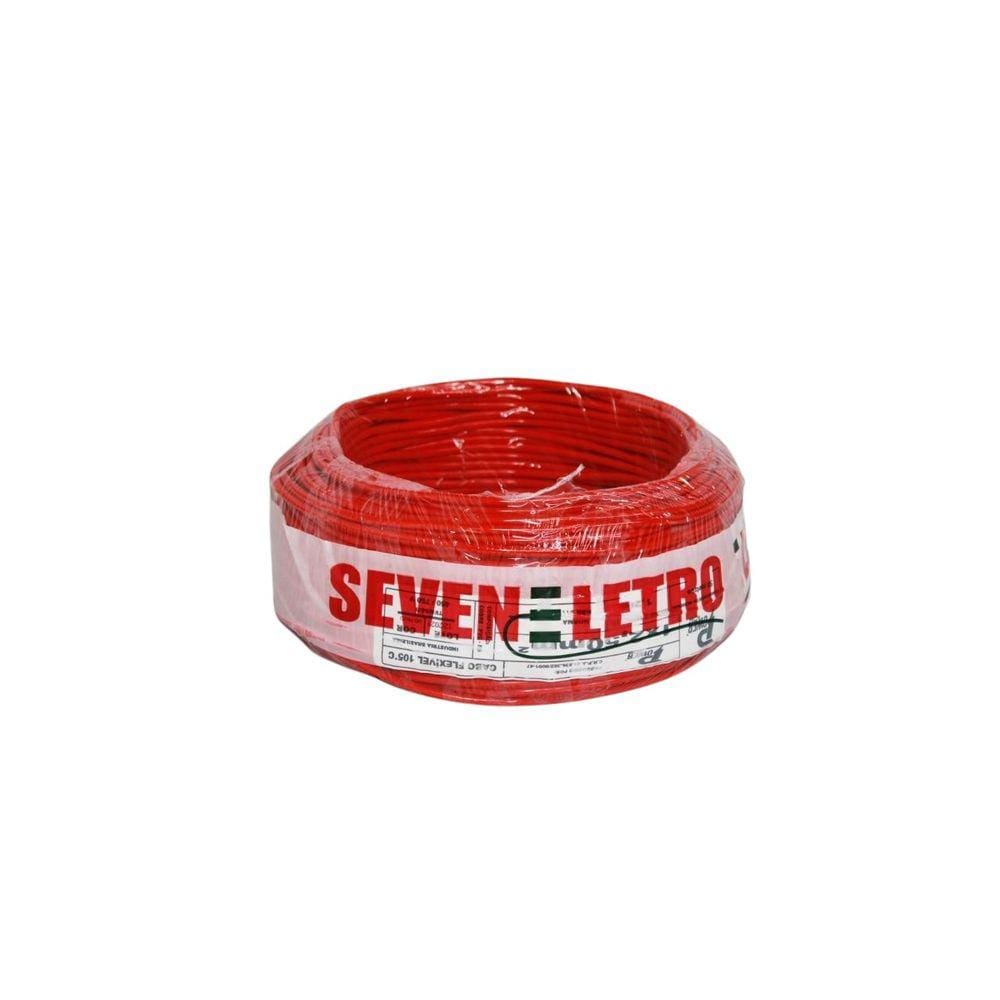 Fio Cabo Flexível 2,5Mm Vermelho- 30 Metros