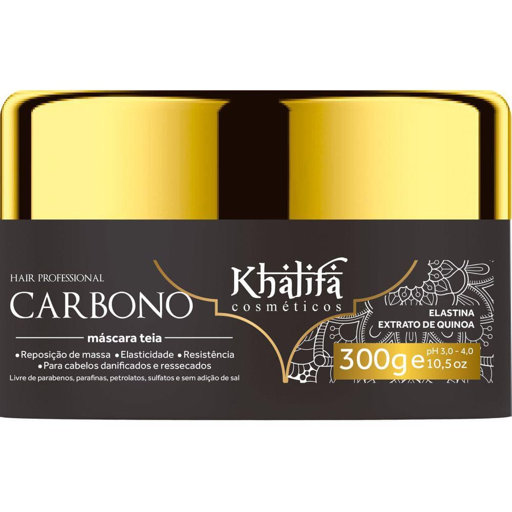 Máscara Teia Carbono 300G Khalifa